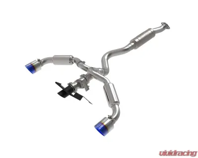 aFe POWER Gemini XV Catback Exhaust System for 2023-2024 Toyota GR Corolla L3 1.6L Turbo - 49-36067-L