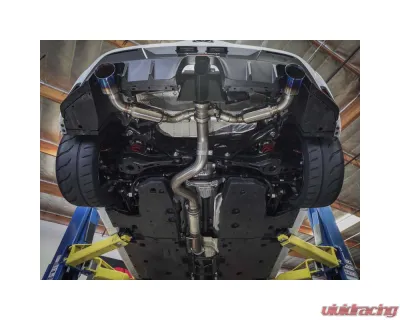 AFE Gemini XV Stainless Steel Catback Exhaust System w/Cut-Out Polished Toyota GR Corolla 23-24 L3-1.6L (t) - 49-36067-P