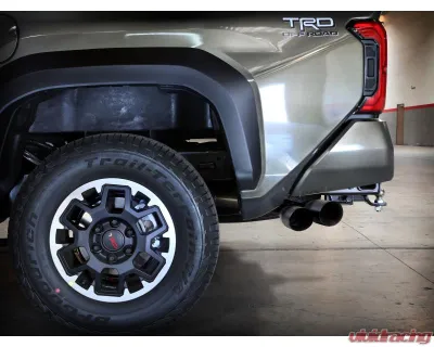 aFe Power Vulcan Series 2-1/2" to 3" 304 Stainless Steel Catback Exhaust System with Black Tip Toyota Tacoma L4-2.4L t 2024 - 49-36074-B