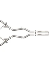 aFe Power Mach Force-XP 3" to 2-1/2" 304 Stainless Steel Catback Exhaust with Black Tips BMW M3 | M4 G80 | 82 L6-3.0L tt S58 2021-2024                                     - 49-36351-B - Image 5