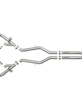 aFe Power Mach Force-XP 3" to 2-1/2" 304 Stainless Steel Catback Exhaust with Carbon Fiber Tips BMW M3 | M4 G80 | 82 L6-3.0L tt S58 2021-2024                                     - 49-36351-C - Image 5