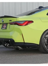 aFe Power Mach Force-XP 3" to 2-1/2" 304 Stainless Steel Catback Exhaust with Polished Tips BMW M3 | M4 G80 | 82 L6-3.0L tt S58 2021-2024                                     - 49-36351-P - Image 2