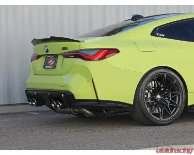 aFe Power Mach Force-XP 3" to 2-1/2" 304 Stainless Steel Catback Exhaust with Polished Tips BMW M3 | M4 G80 | 82 L6-3.0L tt S58 2021-2024 - 49-36351-P