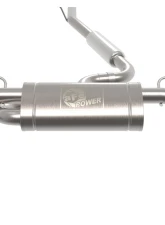 aFe MACH Force-Xp 2-1/2" 304 Stainless Steel Catback Exhaust System Audi Q3 L4-2.0L (t) 2019-2024                                     - 49-36444-1 - Image 3