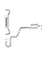 AFE MACH Force-Xp Stainless Steel Hi-Tuck Catback Exhaust System Volkswagen Atlas Cross Sport 20-24 L4-2.0L (t) / V6-3.6L                                     - 49-36453 - Image 2