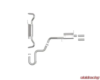 AFE MACH Force-Xp Stainless Steel Hi-Tuck Catback Exhaust System Volkswagen Atlas Cross Sport 20-24 L4-2.0L (t) / V6-3.6L - 49-36453