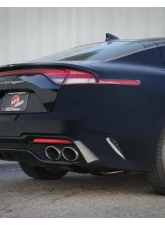 AFE Gemini XV 3 IN to Dual 2-1/2 IN 304 Stainless Steel Catback Exhaust System with Cut-Out Kia Stinger Gas L4-2.5L t 2022-2023                                     - 49-37024 - Image 6