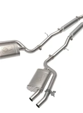 aFe POWER Gemini XV 3 IN to Dual 2-1/2 IN Catback Exhaust System for Kia Stinger 2018-2023                                     - 49-37034 - Image 6