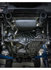aFe Power Rebel Series 2-1/2" 304 Stainless Steel Catback Exhaust System with Black Tips Jeep WranglerJL V6-3.6L 2018-2024                                     - 49-38066-B - Image 6