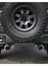 aFe Power Rebel Series 2-1/2" 304 Stainless Steel Catback Exhaust System with Black Tips Jeep WranglerJL V6-3.6L 2018-2024                                     - 49-38066-B - Image 7