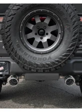 aFe Power Rebel Series 2-1/2" 304 Stainless Steel Catback Exhaust System with Polished Tips Jeep WranglerJL V6-3.6L 2018-2024                                     - 49-38066-P - Image 5