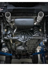 aFe Power Rebel Series 2-1/2" 304 Stainless Steel Catback Exhaust System with Polished Tips Jeep WranglerJL V6-3.6L 2018-2024                                     - 49-38066-P - Image 6