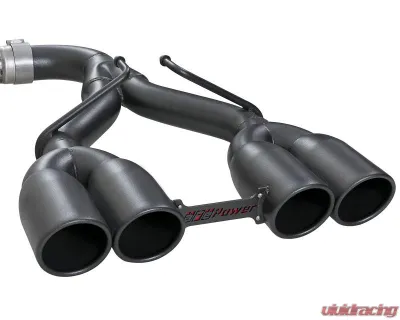aFe Power Rebel Series 2-1/2" 304 Stainless Steel Catback Exhaust System with Black Tips Jeep Wrangler JL V6-3.6L 2018-2024 - 49-38071-B