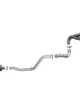 aFe Power Rebel Series 2-1/2" 304 Stainless Steel Catback Exhaust System with Black Tips Jeep Wrangler JL V6-3.6L 2018-2024                                     - 49-38071-B - Image 5