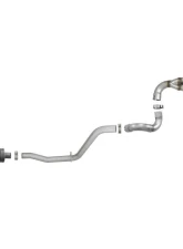 aFe Power Rebel Series 2-1/2" 304 Stainless Steel Catback Exhaust System with Polished Tips Jeep Wrangler JL V6-3.6L 2018-2024                                     - 49-38071-P - Image 4