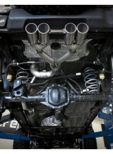 aFe Power Rebel Series 2-1/2" 304 Stainless Steel Catback Exhaust System with Polished Tips Jeep Wrangler JL V6-3.6L 2018-2024                                     - 49-38071-P - Image 5
