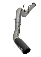 AFE Power Large Bore-HD 5" 409 Stainless Steel DPF-Back Exhaust System for 2017-2024 Ford Diesel V8-6.7L                                     - 49-43090-B - Image 8