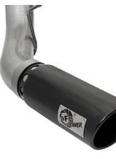 AFE Power Large Bore-HD 5" 409 Stainless Steel DPF-Back Exhaust System for 2017-2024 Ford Diesel V8-6.7L                                     - 49-43090-B - Image 5