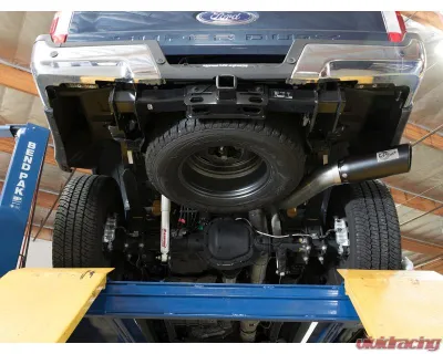 AFE Power Large Bore-HD 5" 409 Stainless Steel DPF-Back Exhaust System for 2017-2024 Ford Diesel V8-6.7L - 49-43090-B