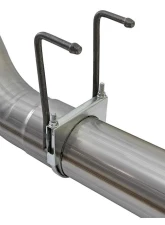 aFe Power Large Bore-HD 5" 409 Stainless Steel DPF-Back Exhaust System for Ford Diesel V8 2017-2024                                     - 49-43090-P - Image 4