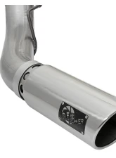 aFe Power Large Bore-HD 5" 409 Stainless Steel DPF-Back Exhaust System for Ford Diesel V8 2017-2024                                     - 49-43090-P - Image 5