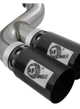 aFe Power Rebel XD Series 4" 409 Stainless Steel DPF-Back Exhaust System for Ford 6.7L Diesel 2017-2025                                     - 49-43102-B - Image 2