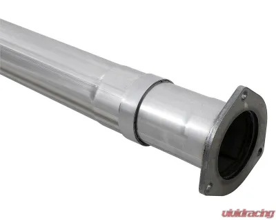 aFe Power Rebel XD Series 4" 409 Stainless Steel DPF-Back Exhaust System with Dual Polished Tips Ford Diesel Trucks V8-6.7L td 2017-2025 - 49-43102-P
