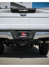 aFe Power Apollo GT Series 3-1/2" 409 Stainless Steel Axleback Exhaust System without Muffler with Black Tips Ford F-250 | F-350 V8-6.2 | 7.3L 2017-2024                                     - 49-43116NM-B - Image 3