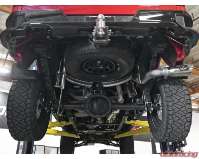aFe Power Apollo GT Series 3" 409 Stainless Steel Catback Exhaust System with Polished Tips GM Silverado | Sierra 1500 L4-2.7L t 2019-2024 - 49-44108-P