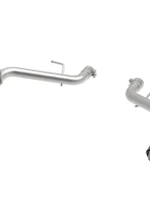 aFe Power Mach Force-XP 2-1/2" 409 Stainless Steel Axleback Exhaust System with Crbon Fiber Tips Chevrolet Camaro SS V8-6.2L 2016-2024                                     - 49-44118-C - Image 7