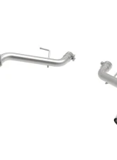 aFe Power Mach Force-XP 2-1/2" 409 Stainless Steel Axleback Exhaust System with Polished Tips Chevrolet Camaro SS V8-6.2L 2016-2024                                     - 49-44118-P - Image 7