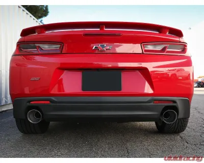 aFe Power Mach Force-XP 2-1/2" 409 Stainless Steel Axleback Exhaust System with Polished Tips Chevrolet Camaro SS V8-6.2L 2016-2024 - 49-44118-P