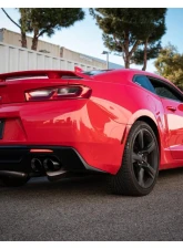 aFe Power Mach Force-XP 3" 409 Stainless Steel Axle-Back Exhaust System with Muffler with Black Tips Chevrolet Camaro SS V8-6.2L 2016-2024                                     - 49-44119-B - Image 2