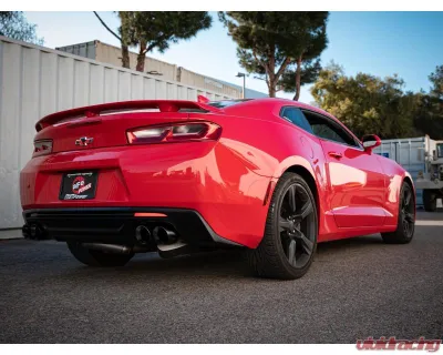 aFe Power Mach Force-XP 3" 409 Stainless Steel Axle-Back Exhaust System with Muffler with Black Tips Chevrolet Camaro SS V8-6.2L 2016-2024 - 49-44119-B