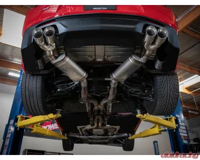 aFe Power Mach Force-XP 3" 409 Stainless Steel Axle-Back Exhaust System with Muffler with Black Tips Chevrolet Camaro SS V8-6.2L 2016-2024 - 49-44119-B