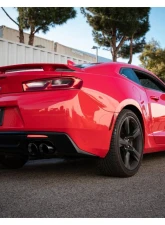 aFe Power Mach Force-XP 3" 409 Stainless Steel Axle-Back Exhaust System without Muffler with Black Tips Chevrolet Camaro SS V8-6.2L 2016-2024                                     - 49-44119NM-B - Image 2