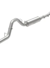 aFe Power Apollo GT Series 4in 409 Stainless Steel Catback Exhaust System with Polished Tips GM 2500 | 3500HD V8-6.6L L8T 2020-2024 49-44122-P                                     - 49-44122-P - Image 5