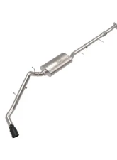 AFE Apollo GT Series Stainless Steel Catback Exhaust System w/Black Tip GM Colorado/Canyon 23-24 L4-2.7L (t)                                     - 49-44141-B - Image 6