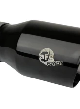 aFe Power Large Bore-HD 3" 409 Stainless Steel DPF-Back Exhaust System with Black Tip GM Trucks L6-3.0L td LZ0 2023-2024                                     - 49-44144-B - Image 6