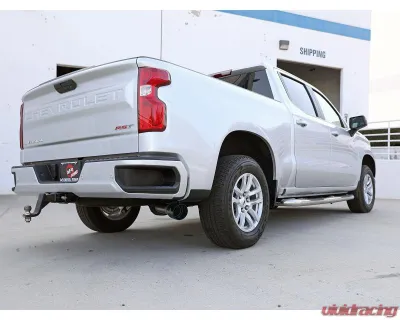 aFe Power Large Bore-HD 3" 409 Stainless Steel DPF-Back Exhaust System with Black Tip GM Trucks L6-3.0L td LZ0 2023-2024 - 49-44144-B