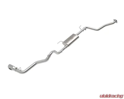aFe Power Apollo GT Series 2-1/2" to 3" 409 Stainless Steel Catback Exhaust System with Polished Tip Toyota Tacoma L4-2.4L t 2024 - 49-46071-P
