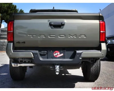 aFe Power Apollo GT Series 2-1/2" to 3" 409 Stainless Steel Catback Exhaust System with Polished Tip Toyota Tacoma L4-2.4L t 2024 - 49-46071-P