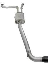 aFe Power Mach Force-XP 2-1/2" into 3-1/2" 409 Stainless Steel Catback Exhaust System Nissan Titan V8-5.6L 2017-2024                                     - 49-46125-B - Image 2