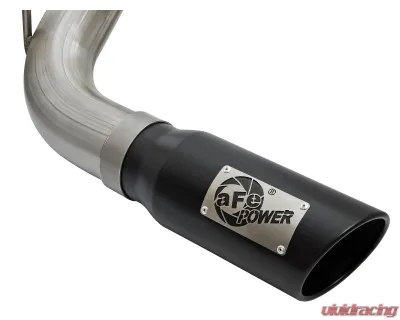 aFe Power Mach Force-XP 2-1/2" into 3-1/2" 409 Stainless Steel Catback Exhaust System Nissan Titan V8-5.6L 2017-2024 - 49-46125-B