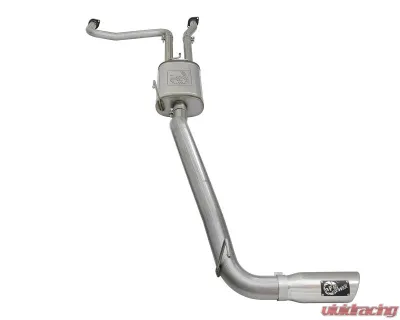 aFe Power Mach Force-XP 2-1/2" into 3-1/2" 409 Stainless Steel Catback Exhaust System Nissan Titan V8-5.6L 2017-2024 - 49-46125-P