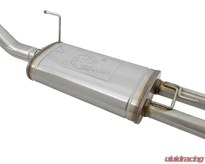 aFe Power Mach Force-XP 2-1/2" into 3-1/2" 409 Stainless Steel Catback Exhaust System Nissan Titan V8-5.6L 2017-2024 - 49-46125-P