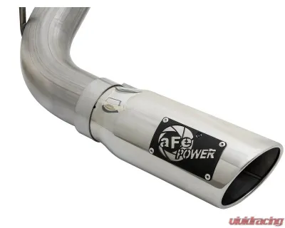 aFe Power Mach Force-XP 2-1/2" into 3-1/2" 409 Stainless Steel Catback Exhaust System Nissan Titan V8-5.6L 2017-2024 - 49-46125-P