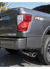 aFe Power Mach Force-XP 2-1/2" into 3-1/2" 409 Stainless Steel Catback Exhaust System Nissan Titan V8-5.6L 2017-2024                                     - 49-46125-P - Image 8