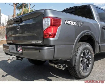 aFe Power Mach Force-XP 2-1/2" into 3-1/2" 409 Stainless Steel Catback Exhaust System Nissan Titan V8-5.6L 2017-2024 - 49-46125-P