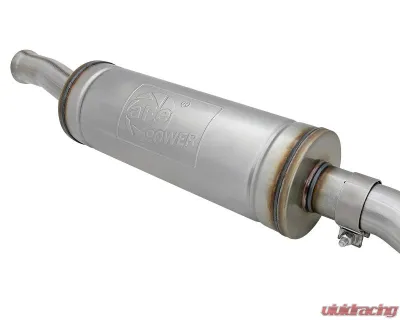 aFe Power Mach Force-Xp 2-1/2" 409 Stainless Steel Front Muffler Assembly Exhaust System Jeep Wrangler JL V6-3.6L 2018-2024 - 49-48064